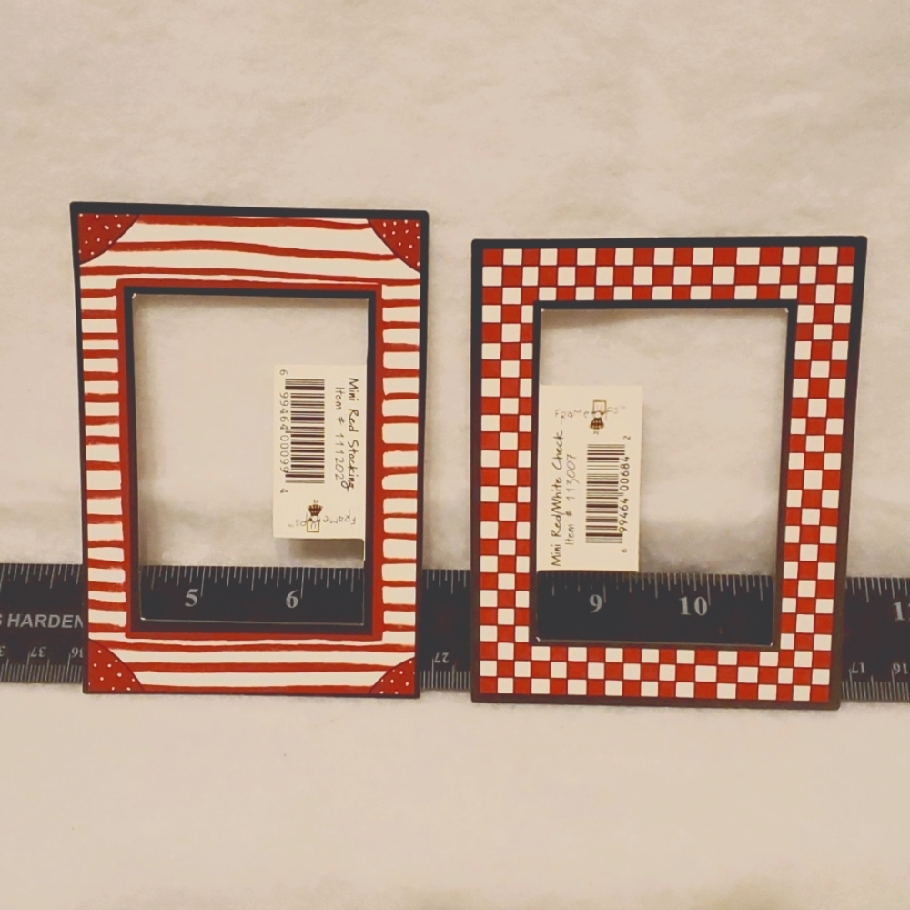Set of 2 scrapbook frames